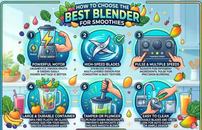 how to choose the best blender for smoothies